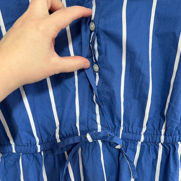 New J. Crew Short-Sleeve Tie-Waist Mini Dress, size 10 - Picture 8 of 10